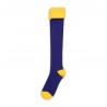 Chaussettes de chasse violet et anis