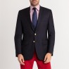 Blazer droit 2 boutons marine berteil
