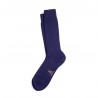 Chaussettes fines mérinos marine