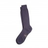 Chaussettes fines mérinos grises