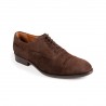 Derby marron veau velours berteil