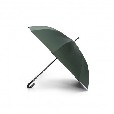 Parapluie traditionnel vert foncé Berteil
