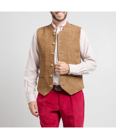 Gilet autrichien peau