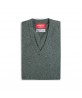 Pull col V en lambswool cliff