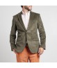 Veste velours côtelé vert olive berteil