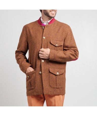 Suffolk tweed donegal fauve berteil