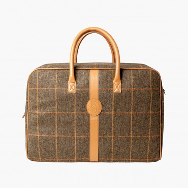 Weekender Tweed-Cuir beige berteil