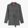 Pinkerton tweed à chevrons et carreaux