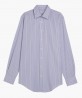 Chemise col classique à rayures tricolores berteil