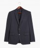 Veste doublée en lin marine berteil