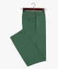 Pantalon ajusté en coton vert pomme berteil