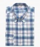 Chemise col boutonné à carreaux berteil