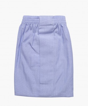 Caleçon en coton bleu berteil