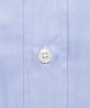 Chemise col classique gaufrée bleue Berteil