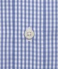 Chemise col boutonné vichy bleue Berteil