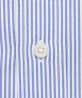 Chemise col classique à rayures bleues berteil 