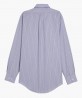 Chemise col classique à rayures tricolores