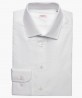Chemise ajustée petit col unie blanche