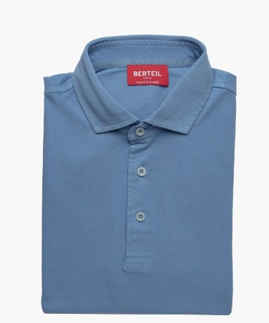 Polo en coton ciel berteil 