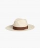Panama naturel bandeau marron berteil