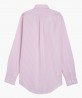 Chemise col boutonné à rayures roses berteil