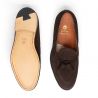 Alden - Mocassin à pampilles veau velours