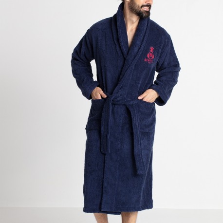Peignoir de bain marine