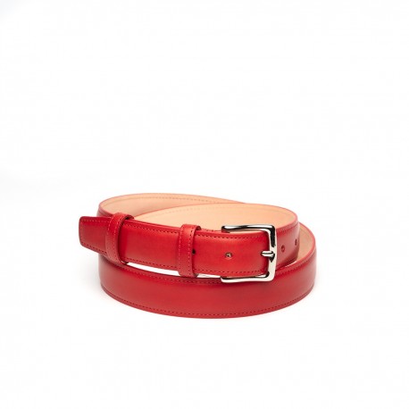Ceinture en veau lisse