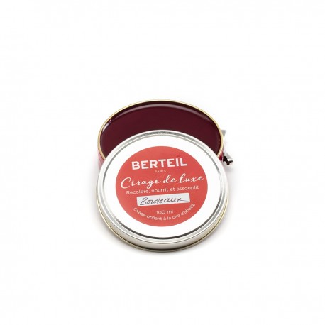 Cirage de luxe bordeau Berteil