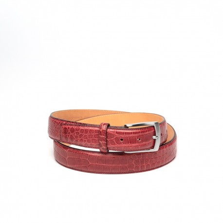 Ceinture crocodile
