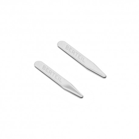2 ailettes inox et étui feutre berteil