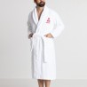 Peignoir de bain blanc berteil