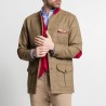 Mountbatten tweed beige à carreaux