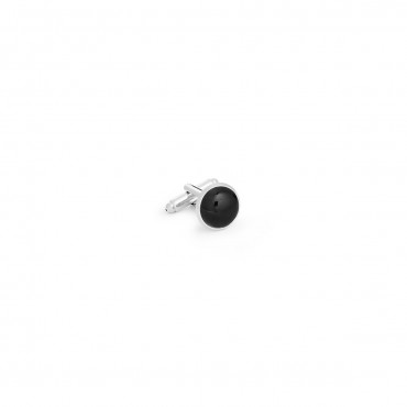 Boutons en onyx noir Berteil