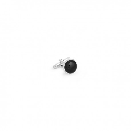 Boutons en onyx noir Berteil