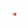 Boutons en onyx rouge berteil