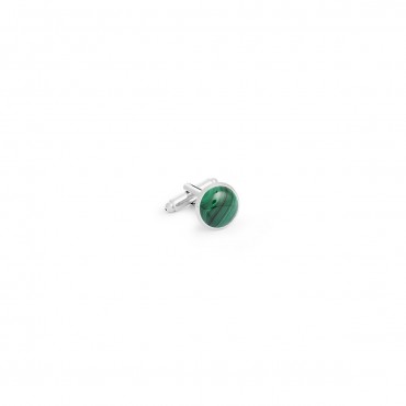 Boutons en malachite Berteil