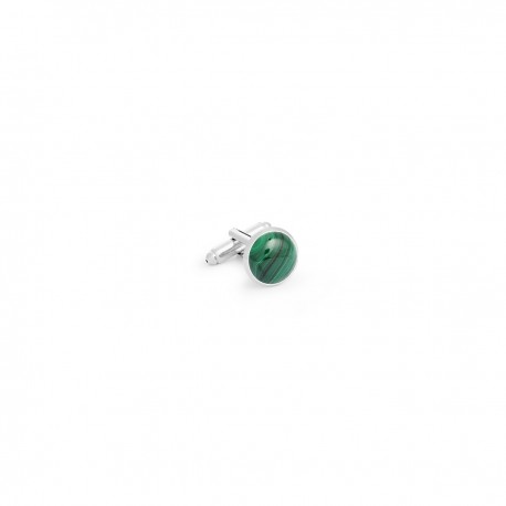 Boutons en malachite Berteil