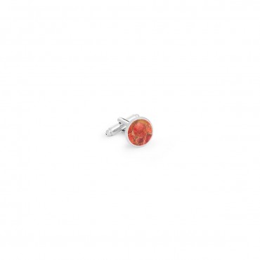 Boutons en turquoise orange berteil