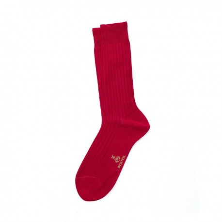 Chaussettes triple fil d'ecosse cardinale