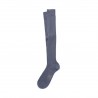 Chaussettes longues triple fil d'ecosse grises